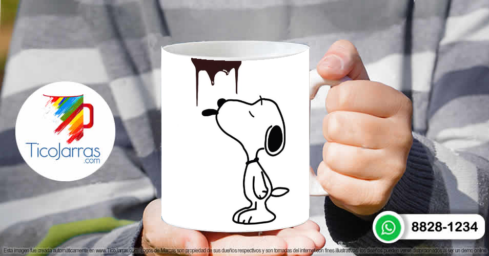 Tazas Personalizadas en Costa Rica Taza Snoopy Coffee