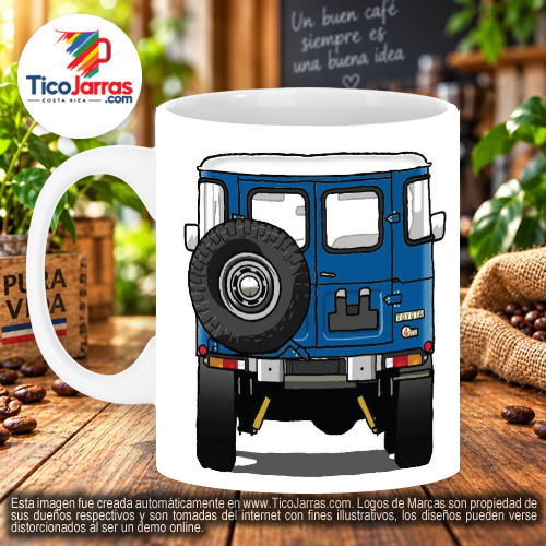 Toyota Classic LAnd Cruiser Azul - imagen 3