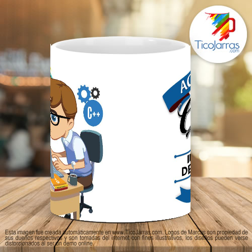 Tazas Personalizadas Ingeniero de Sistemas