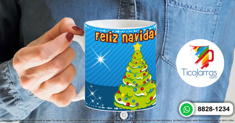 Artículos Personalizados Taza de Navidad