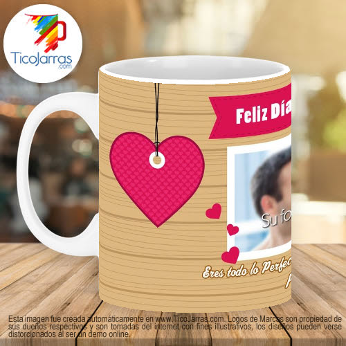 Jarras Personalizadas Feliz Día de los Enamorados