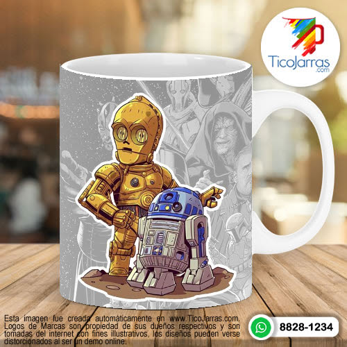 Tazas Personalizadas en Costa Rica Star Wars