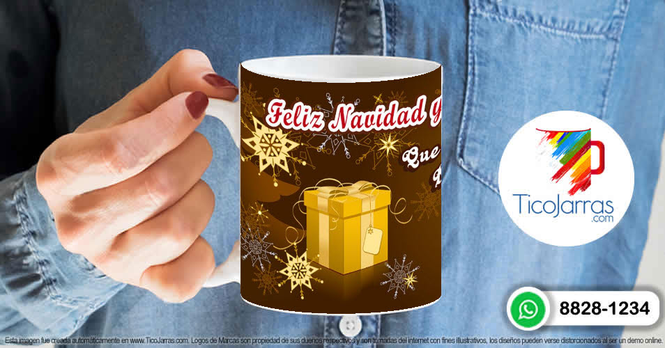 Artículos Personalizados Taza de Navidad