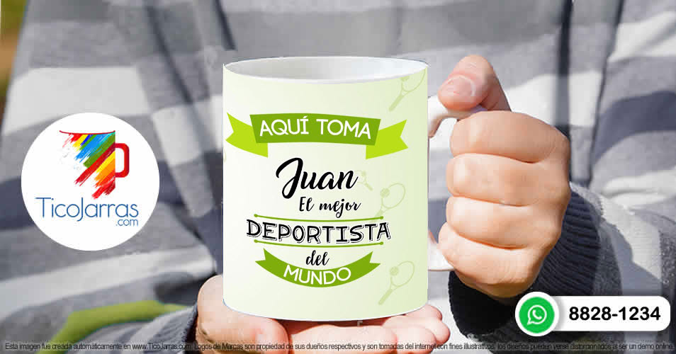 Tazas Personalizadas en Costa Rica Aquí Toma el Mejor Deportista