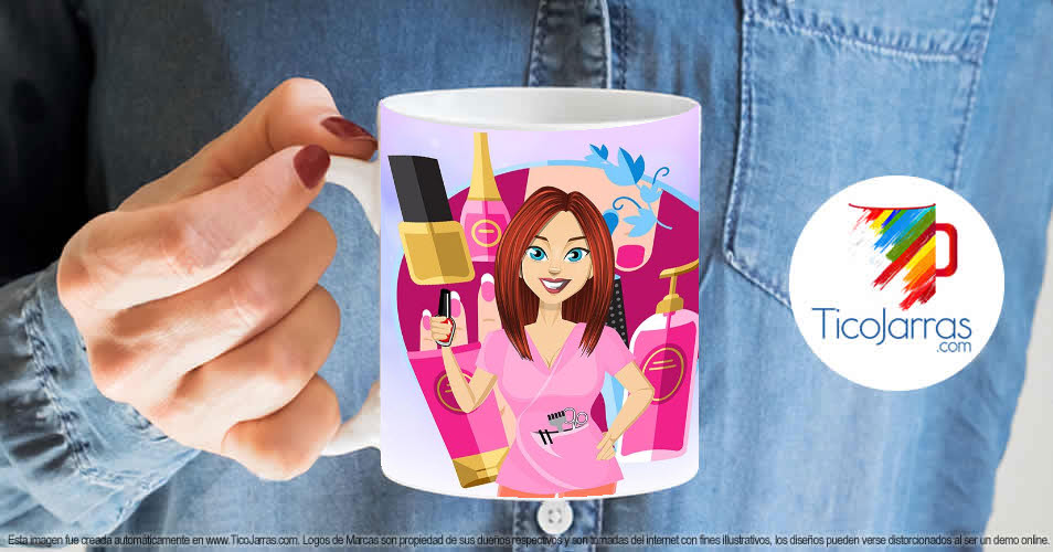 Tazas Personalizadas en Costa Rica Profesión Aplicadora de Uñas