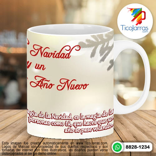 Tazas Personalizadas en Costa Rica Taza de Navidad