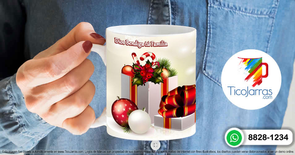 Artículos Personalizados Taza de Navidad