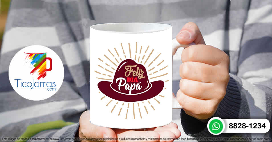 Tazas Personalizadas en Costa Rica Feliz Día del Padre