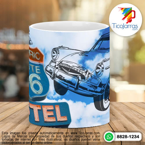 Tazas Personalizadas Ruta 66