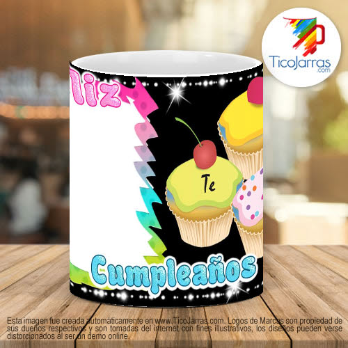 Tazas Personalizadas Feliz Cumpleaños