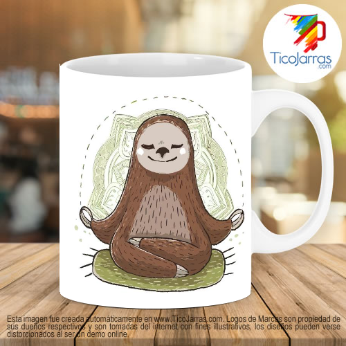 Diseños Personalizadas Sloth No Hurries - No Worries