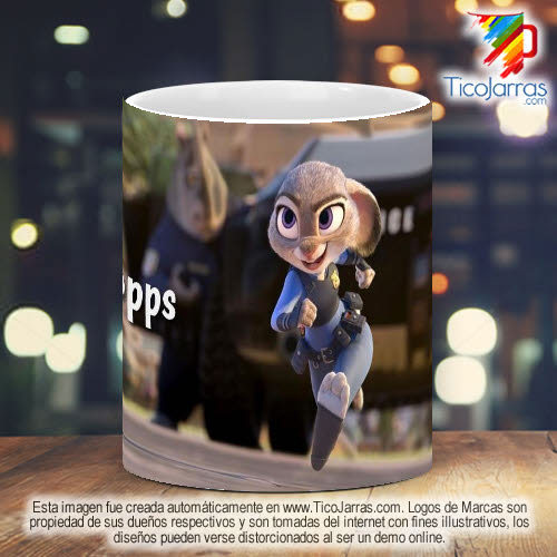 Tazas Personalizadas en Costa Rica Zootopia Judy Hopps