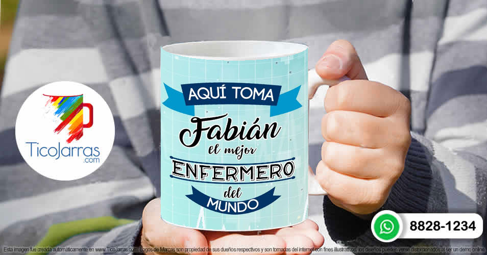 Tazas Personalizadas en Costa Rica Aquí Toma el Mejor Enfermero