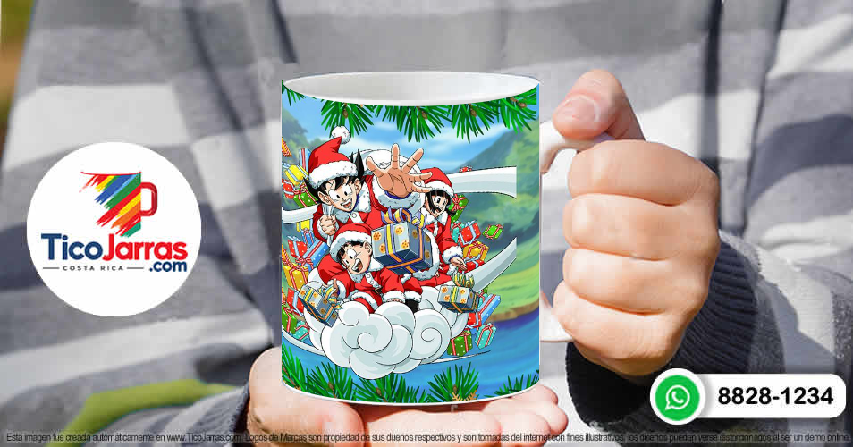 Feliz Navidad - Goku - TicoJarras