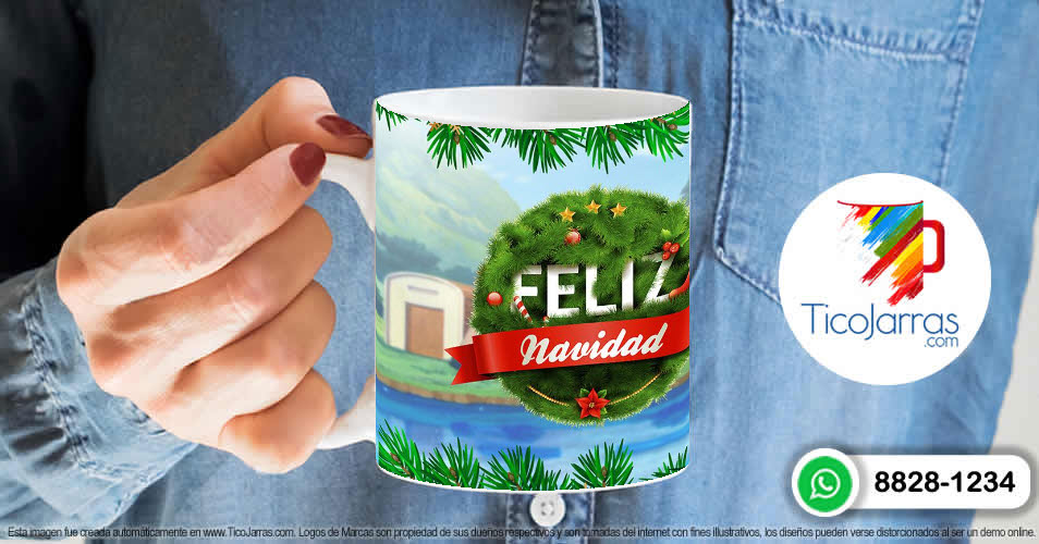 Artículos Personalizados Feliz Navidad - Goku