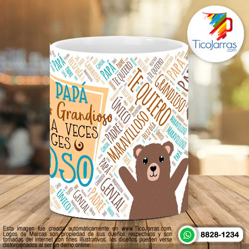 Tazas Personalizadas Feliz Día del Padre