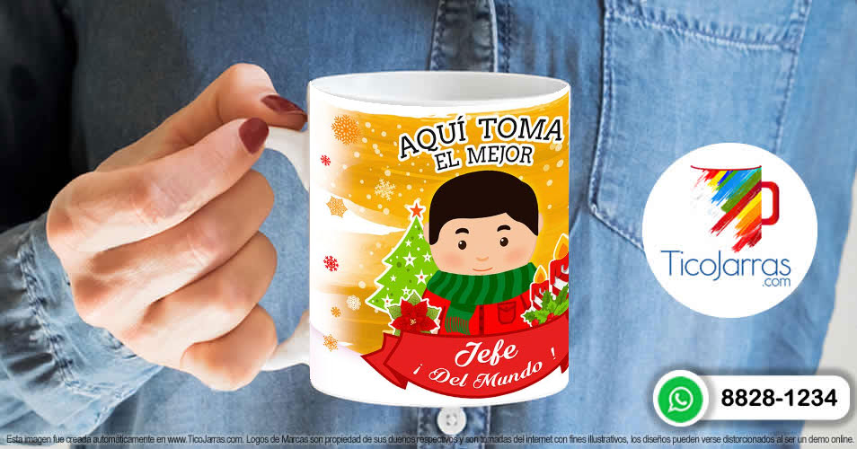 Tazas Personalizadas en Costa Rica Aquí Toma - Jefe