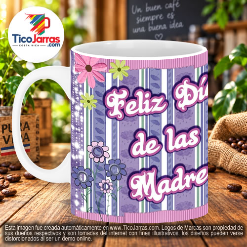 Feliz Día Mamá, con mensaje - TicoJarras
