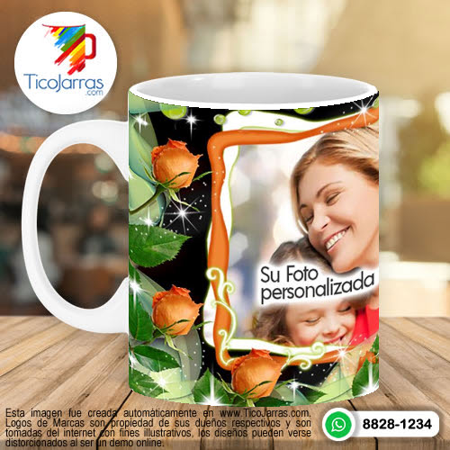 Jarras Personalizadas Feliz Día de las Madres