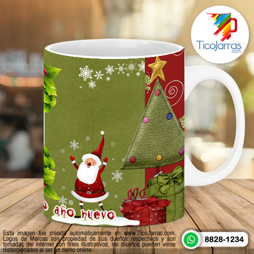 Tazas Personalizadas en Costa Rica Taza de Navidad