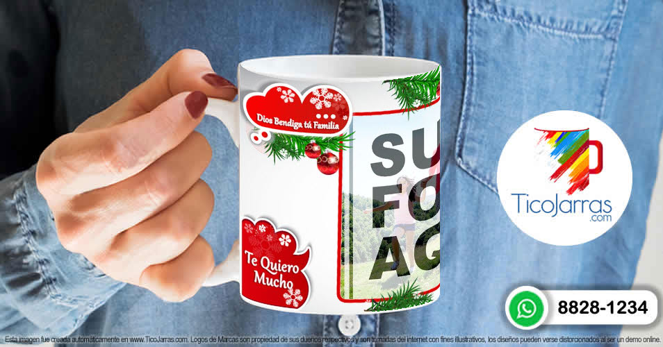 Artículos Personalizados Taza de Navidad