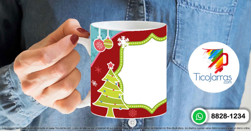 Artículos Personalizados Taza de Navidad