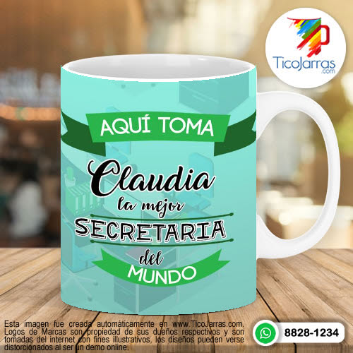 Tazas Personalizadas en Costa Rica Aquí Toma la Mejor Secretaria