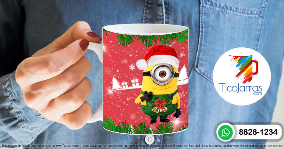 Artículos Personalizados Feliz Navidad Minions