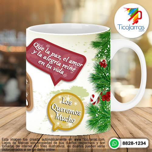 Diseños Personalizadas Taza de Navidad