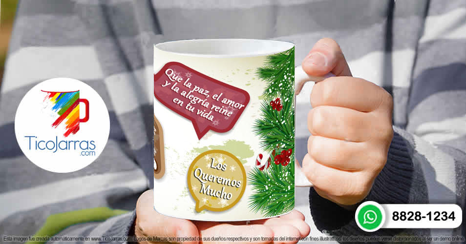 Tazas Personalizadas en Costa Rica Taza de Navidad