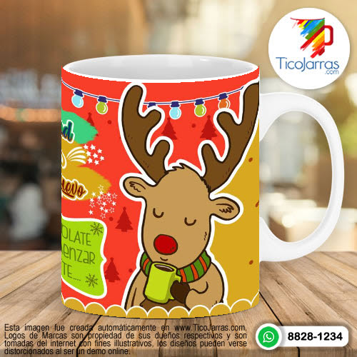 Diseños Personalizadas Taza de Navidad