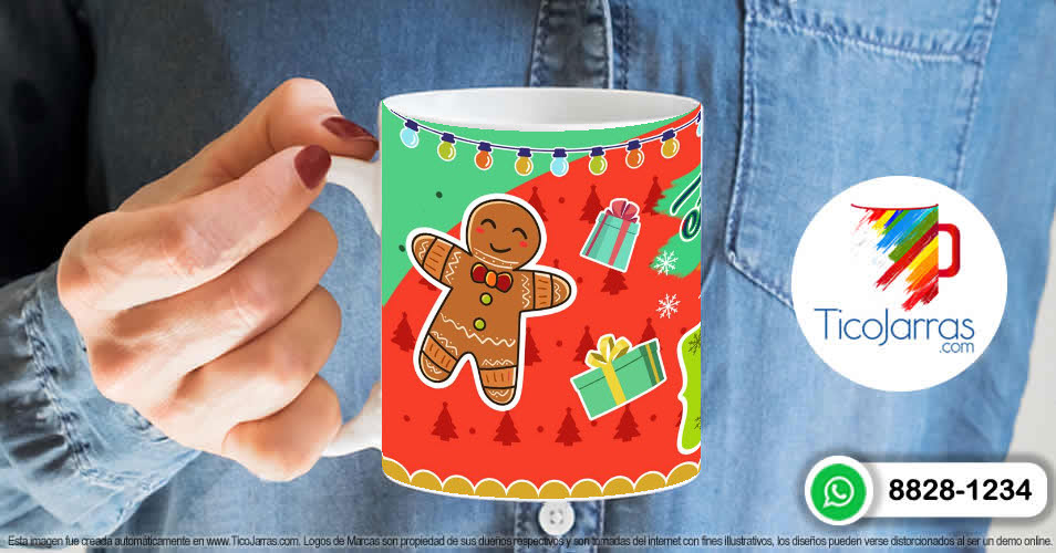 Artículos Personalizados Taza de Navidad