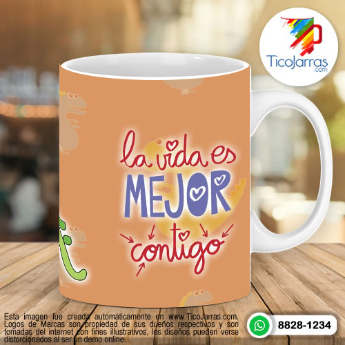 Diseños Personalizadas La vida es mejor contigo