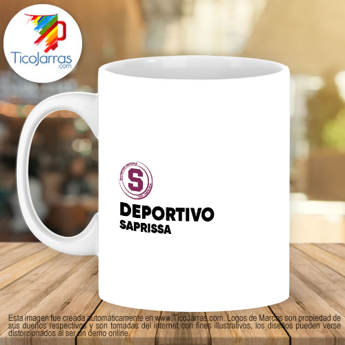 Jarras Personalizadas Taza del Deportivo Saprissa