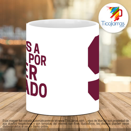 Tazas Personalizadas Gracias a la vida por Nacer Morado