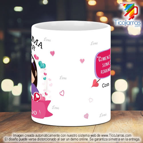 Tazas Personalizadas La Mejor Novia del Mundo