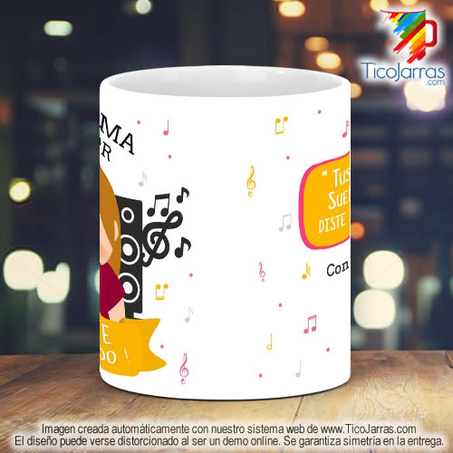 Tazas Personalizadas Profesión, La Mejor Cantante del Mundo