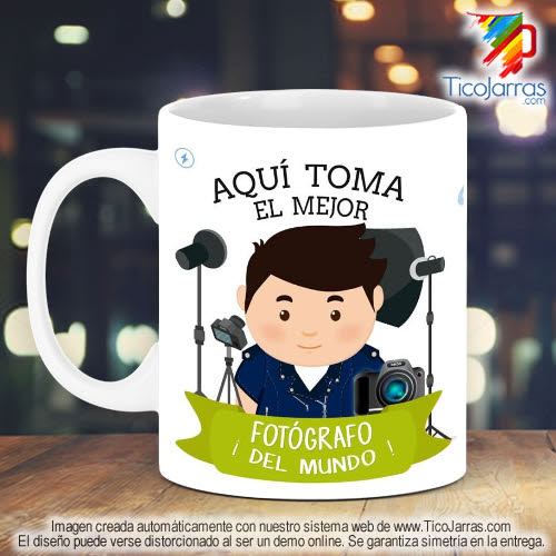 Tazas Personalizadas en Costa Rica Profesión, El Mejor Fotógrafo