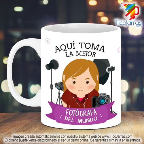 Tazas Personalizadas en Costa Rica Profesión, La Mejor Fotógrafa del Mundo