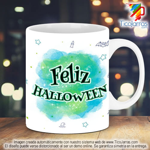 Diseños Personalizadas Feliz Halloween, Aquí toma un Lindo Mostro