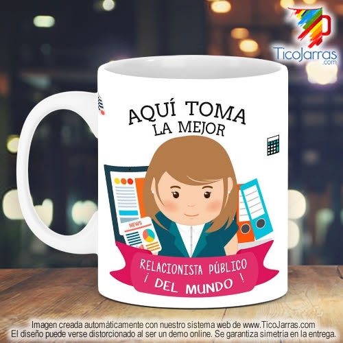 Tazas Personalizadas en Costa Rica Profesión, La Mejor de Recursos Humanos