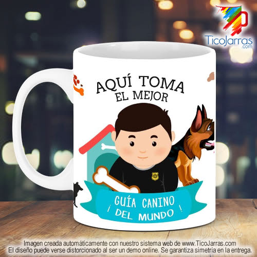 Tazas Personalizadas en Costa Rica Profesión, El Mejor Guía Canino