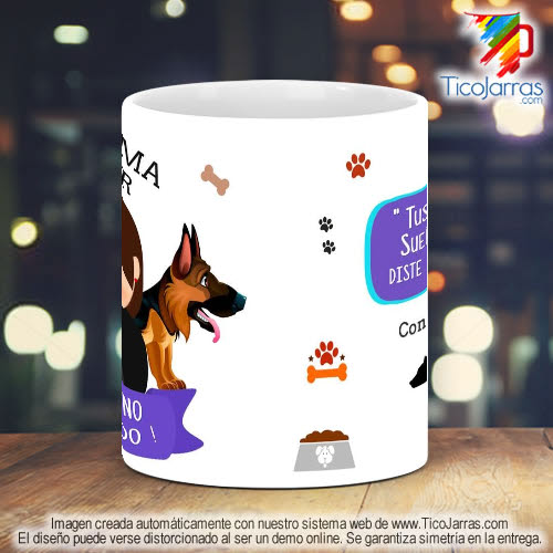 Tazas Personalizadas Profesión, La Mejor Guía Canino del Mundo