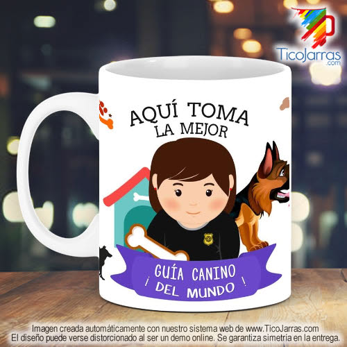 Tazas Personalizadas en Costa Rica Profesión, La Mejor Guía Canino del Mundo