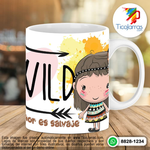 Tazas Personalizadas en Costa Rica Be wild