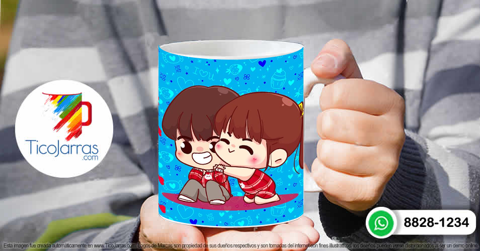 Tazas Personalizadas en Costa Rica Desde que te conoci es mas bella mi vida