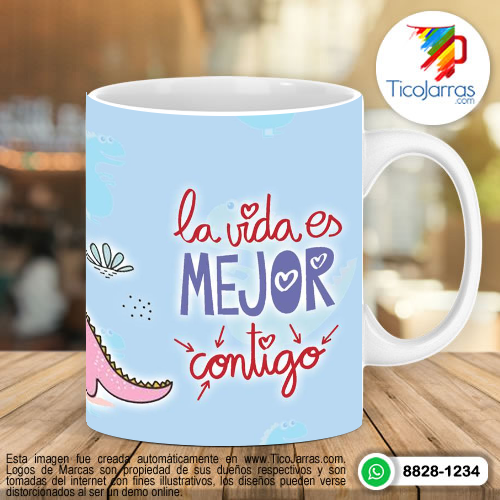 Diseños Personalizadas La vida es mejor contigo