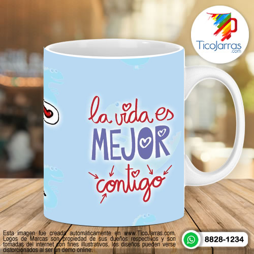 Diseños Personalizadas La vida es mejor contigo
