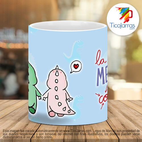 Tazas Personalizadas La vida es mejor contigo