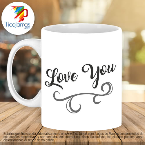 Jarras Personalizadas Love you